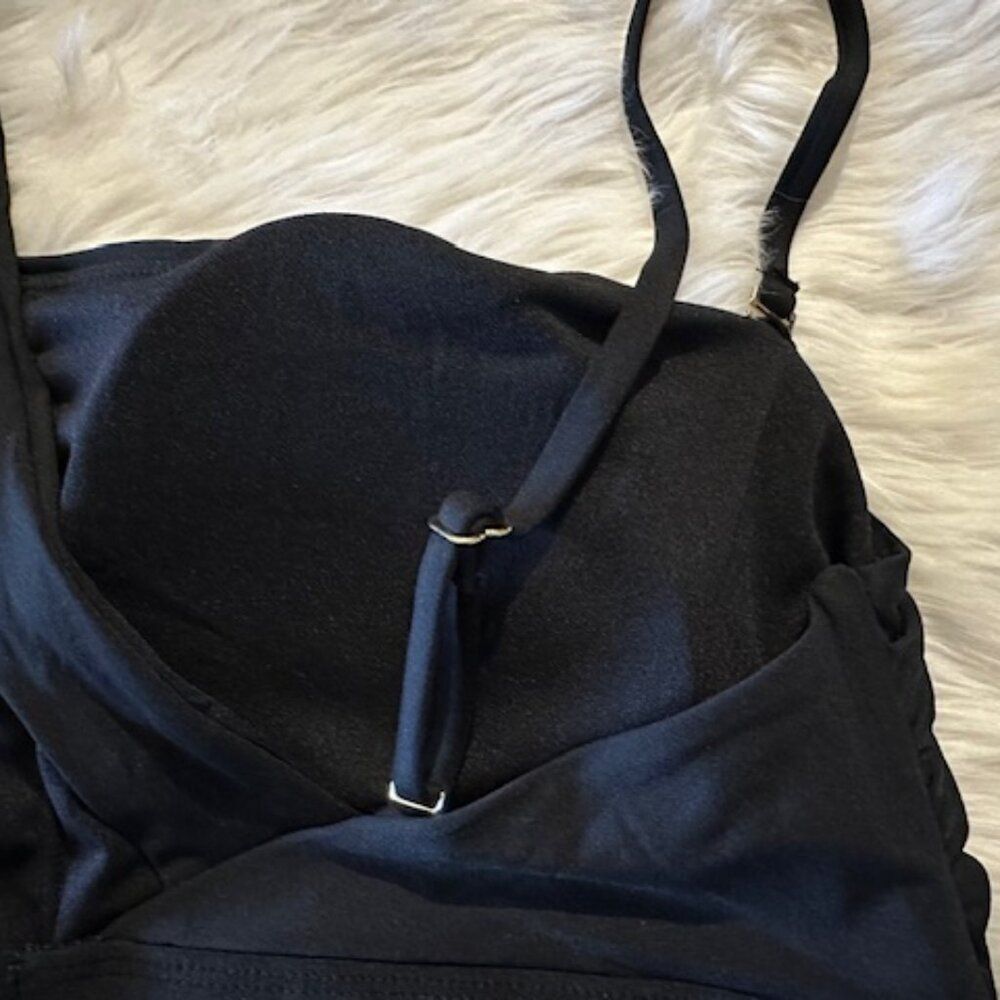 Black One Should Bikini Swimsuit Top    8144  NWT Boutique - Picture 5 of 10